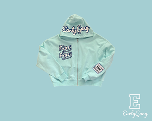 EARLY PREMIUM Adult Baby Zip (SkyBlue/white/royal)