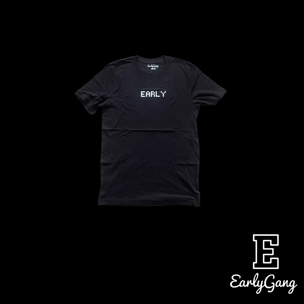 EARLY Basic Tee (Black/White)