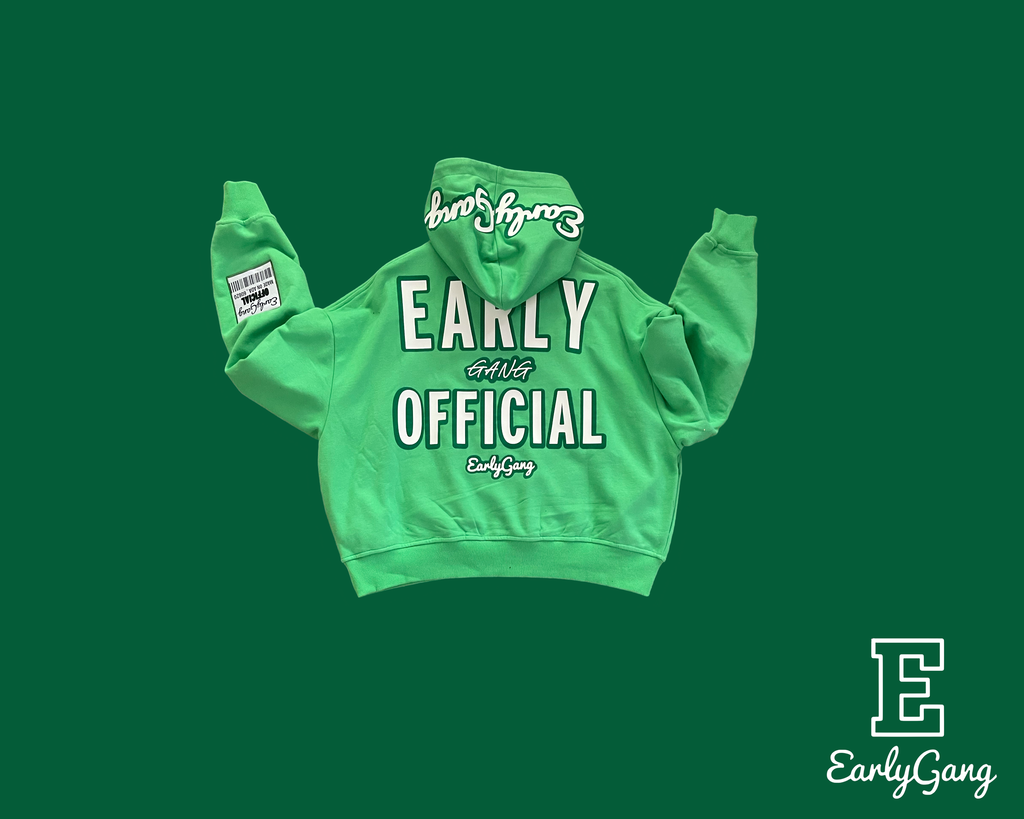 EARLY PREMIUM Adult Baby Zip (Green/White)