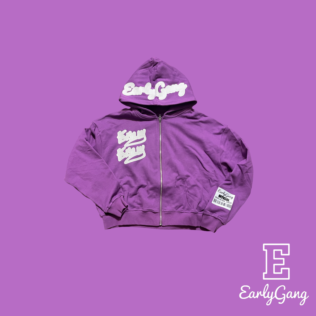 EARLY PREMIUM Adult Baby Zip (Purple/White)