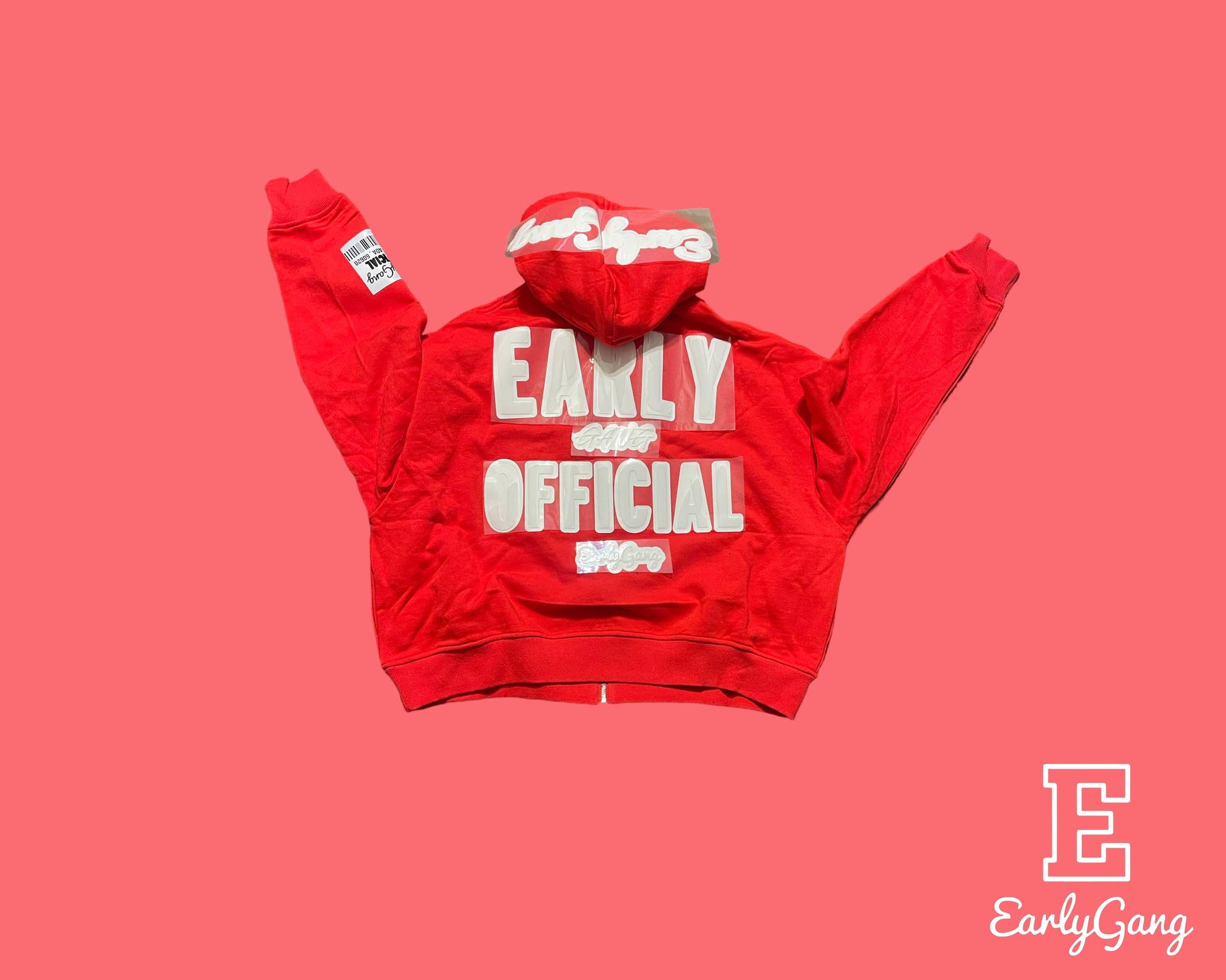 EARLY PREMIUM Adult Baby Zip (Red,white)