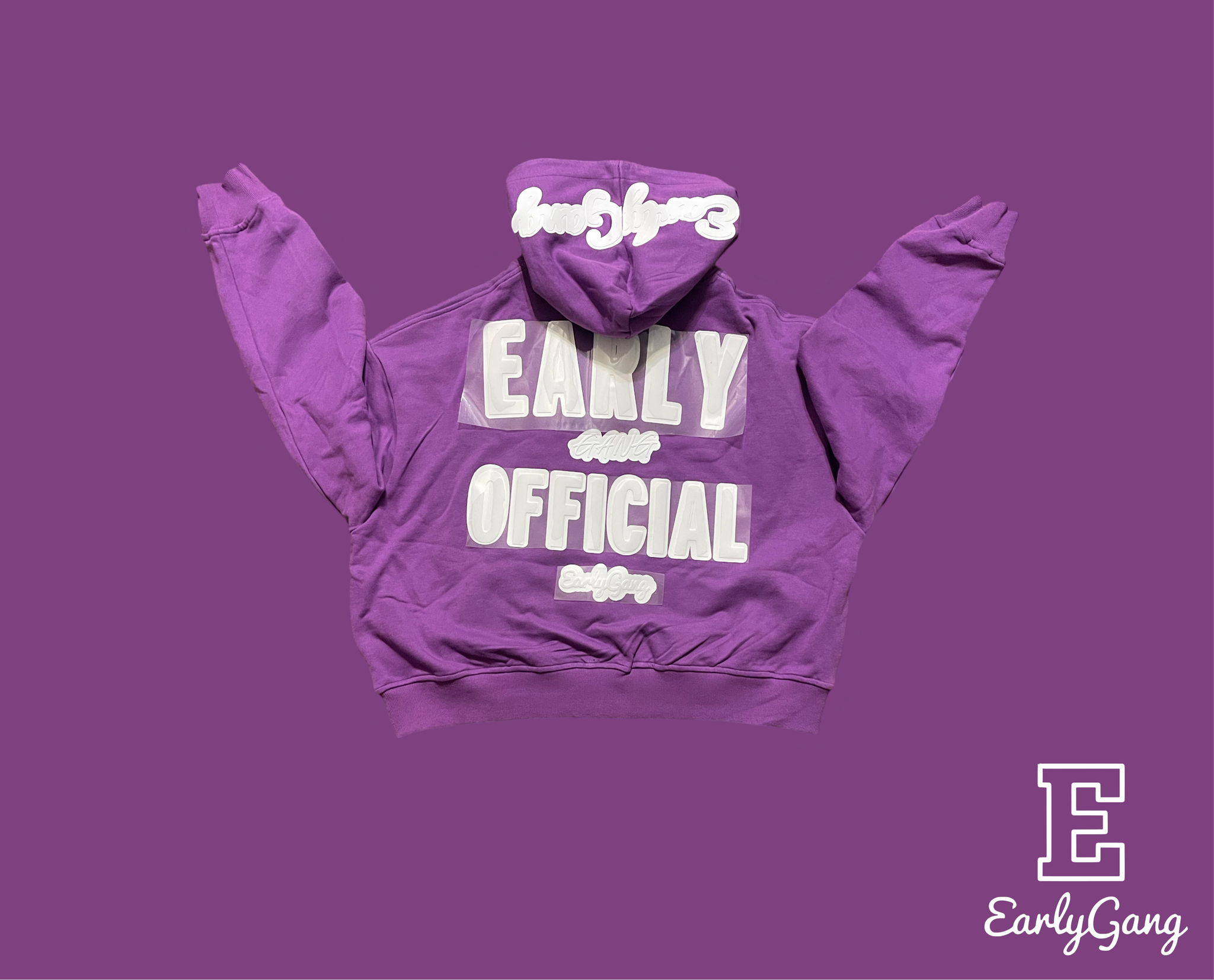 EARLY PREMIUM Adult Baby Zip (Purple/White)