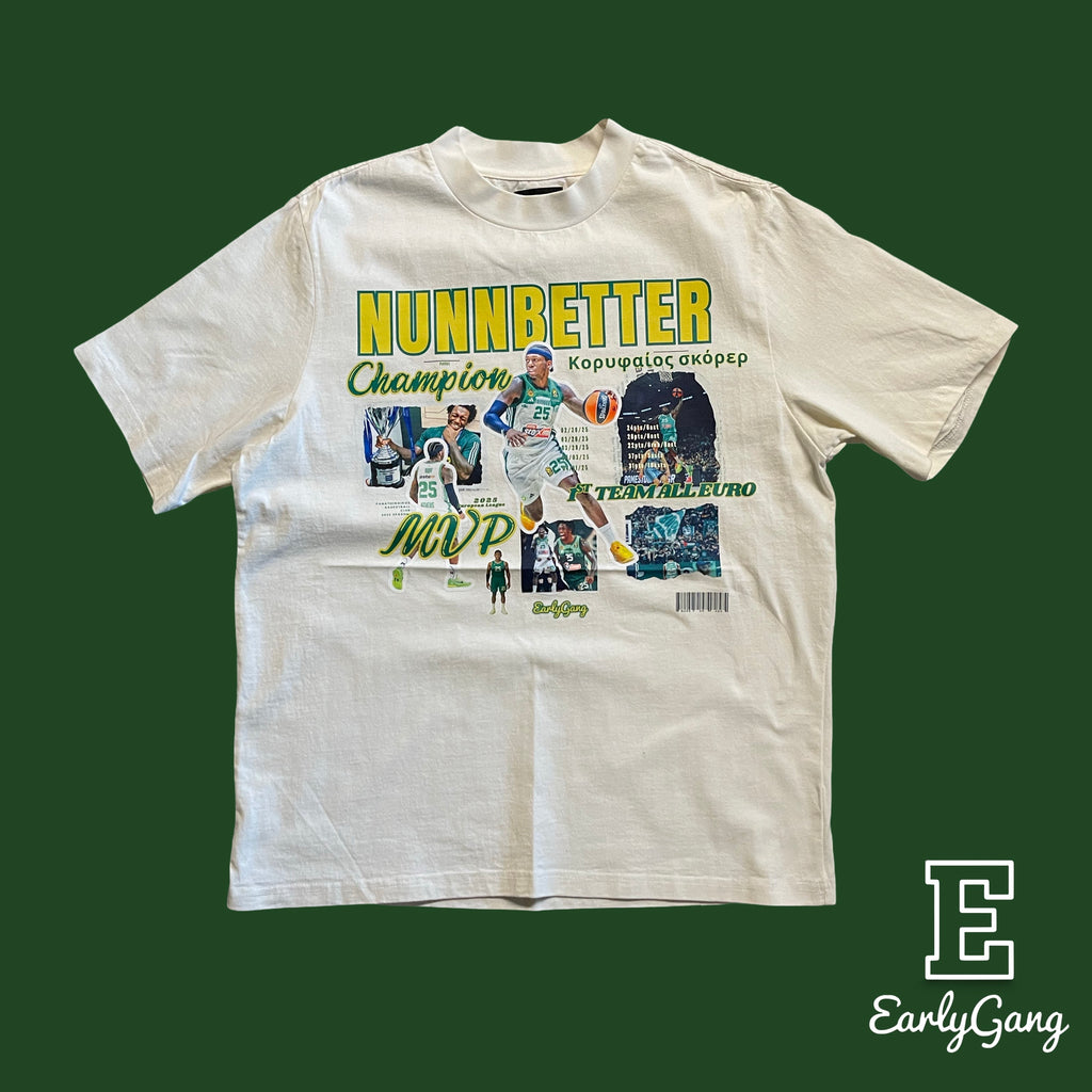 NUNNBETTER EUROLEAGUE MVP Tee