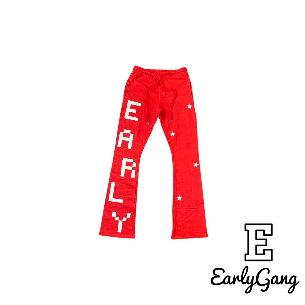 EARLY PREMIUM Flare Jogger(Red)